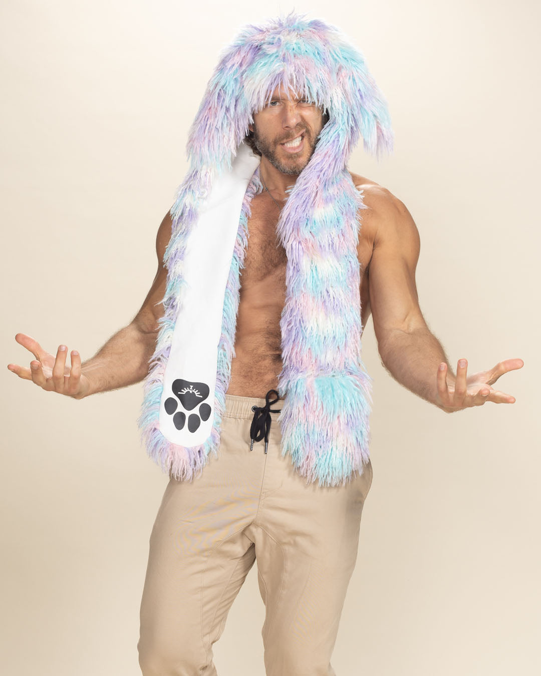 Aurora Bunny Collector Edition Faux Fur Hood | Men's