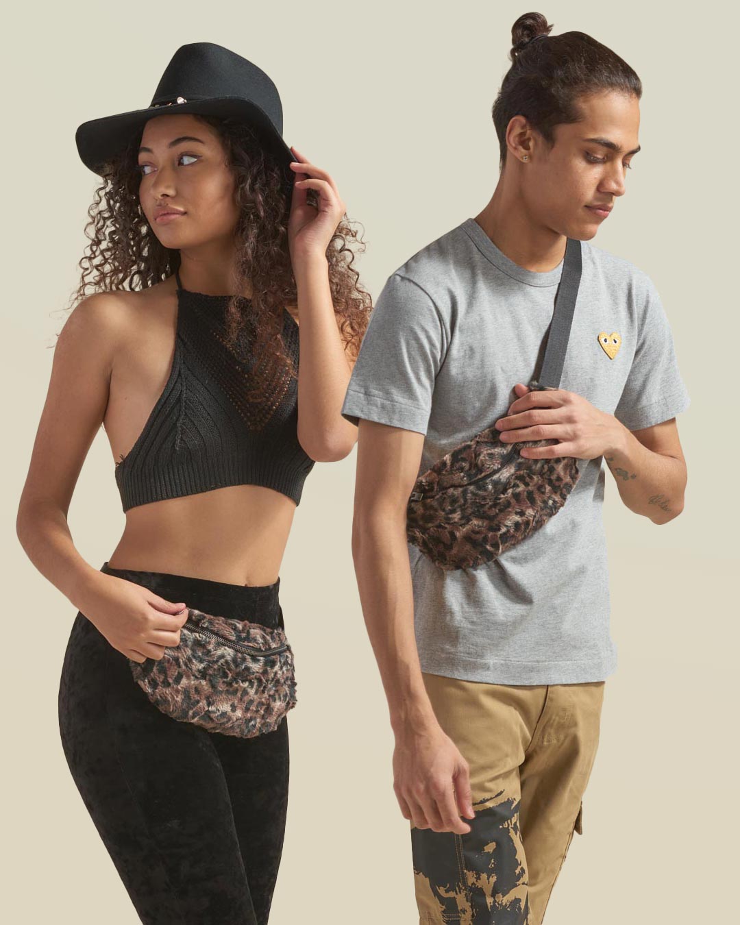 Bobcat ULTRA SOFT Faux Fur Fanny Pack