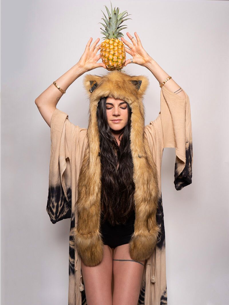 Gold Limited Edition Cougar SpiritHood on Female