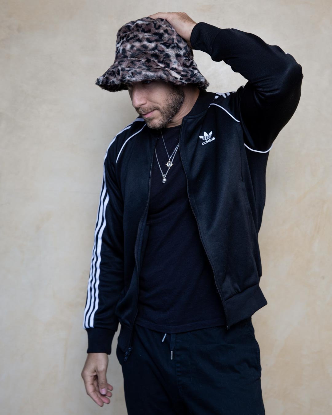 Bobcat Faux Fur Bucket Hat | Men's