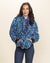Electric Blue Lynx Classic Collector Edition Ultra Soft Faux Fur Hoodie | Women's