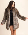 Women's Faux Fur Coat | Dire Wolf