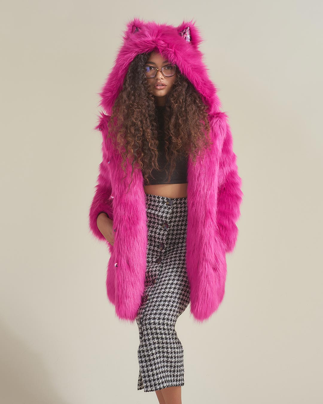 Lipstick Wolf Classic Collector Edition Faux Fur Coat | Women's