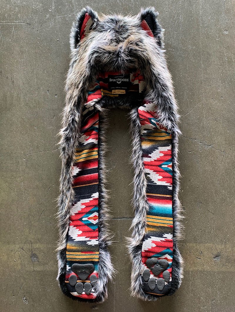 Exterior and Interior View of Grey Wolf Sedona Collector Edition SpiritHood 