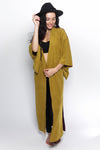 Unisex Kimono | Solid Color - Dijon Gold