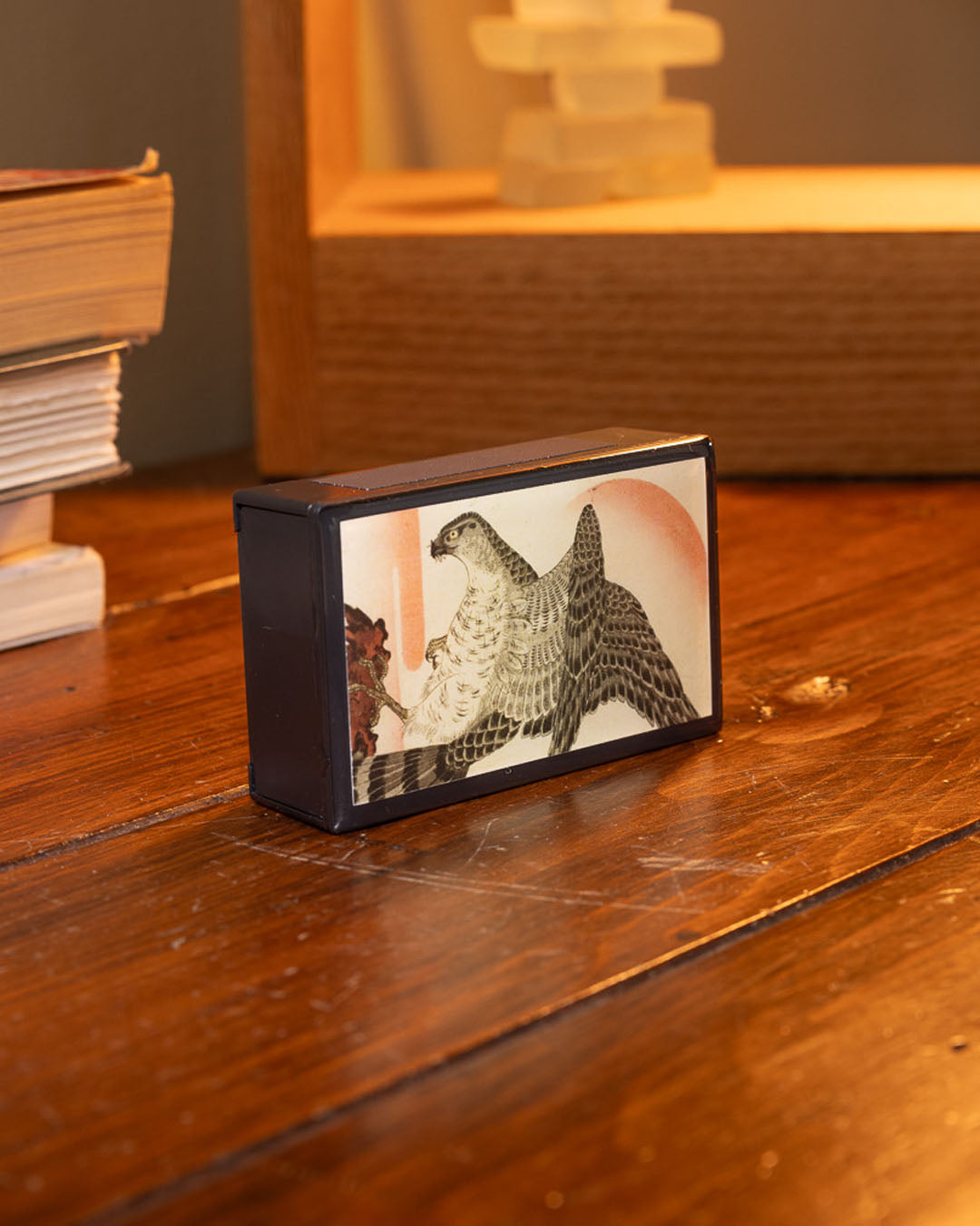 Hawk Style Box Decorative Matches | Small Slide Box | Hawk Artwork