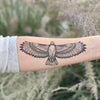 Hawk Temporary Tattoo