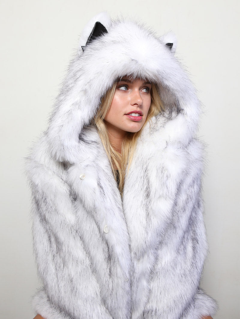 Husky Faux Fur Coat