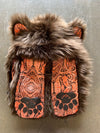 Logos on Paws of Unisex Brown Bear Collector Edition SpiritHood 