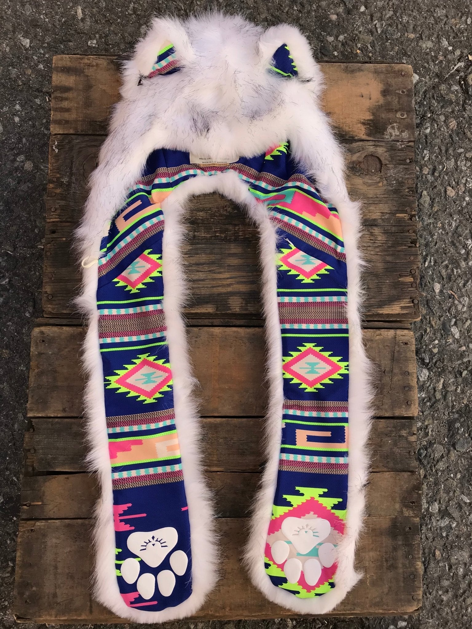 White Limited Edition Husky SpiritHood on Female