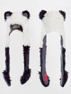Exterior and Interior View of Kids Panda SpiritHood 
