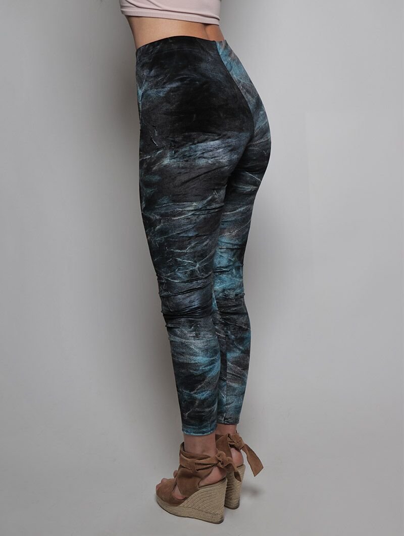 Velvet SpiritHood Leggings with Shark Design
