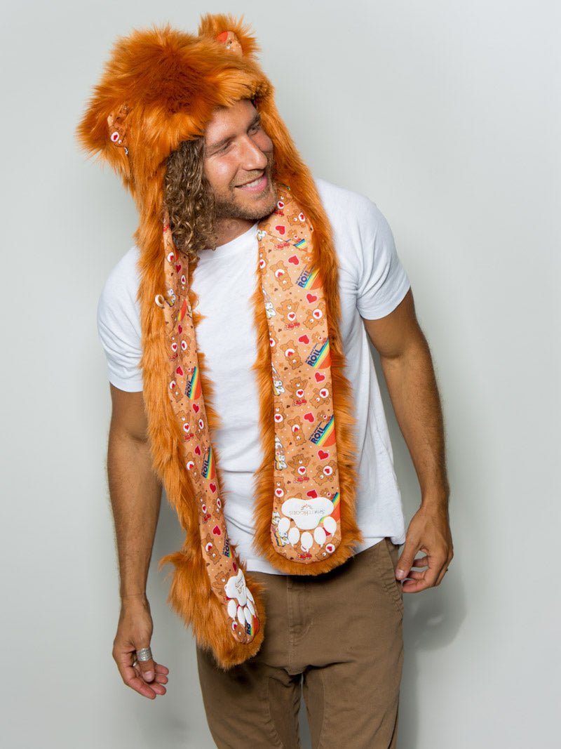 Brown and Red Tenderheart Bear Collector Edition SpiritHood on Male