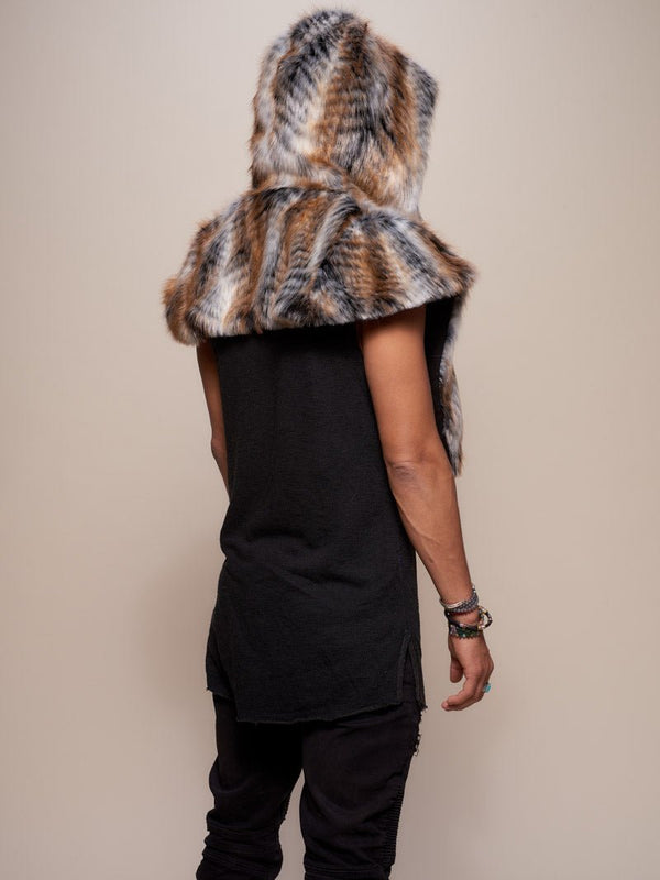 SpiritHoods Faux (Fake) Fur Bald Eagle Shawl SPIRITHOODS Bald Eagle Shawl main image 2