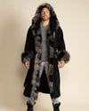 Hooded Men's Luxury Robe | Hyena