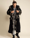 Hooded Men's Luxury Robe | Hyena