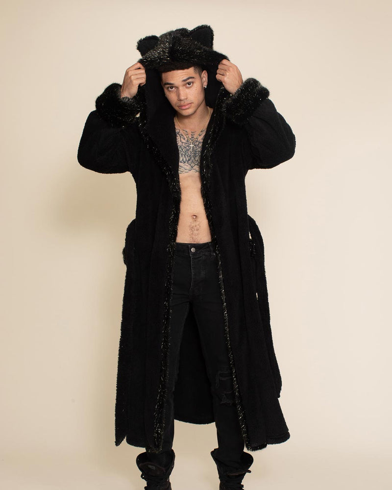 Men's Luxury Robe, Luxury Bathrobe | Black Panther - SpiritHoods