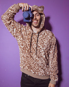 Mens animal print hoodie deals