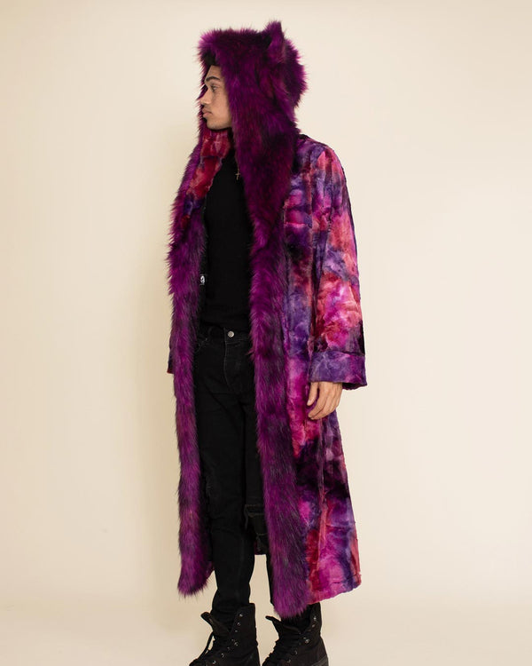 Purple Panther Classic Faux Fur Style Robe | Men's - SpiritHoods