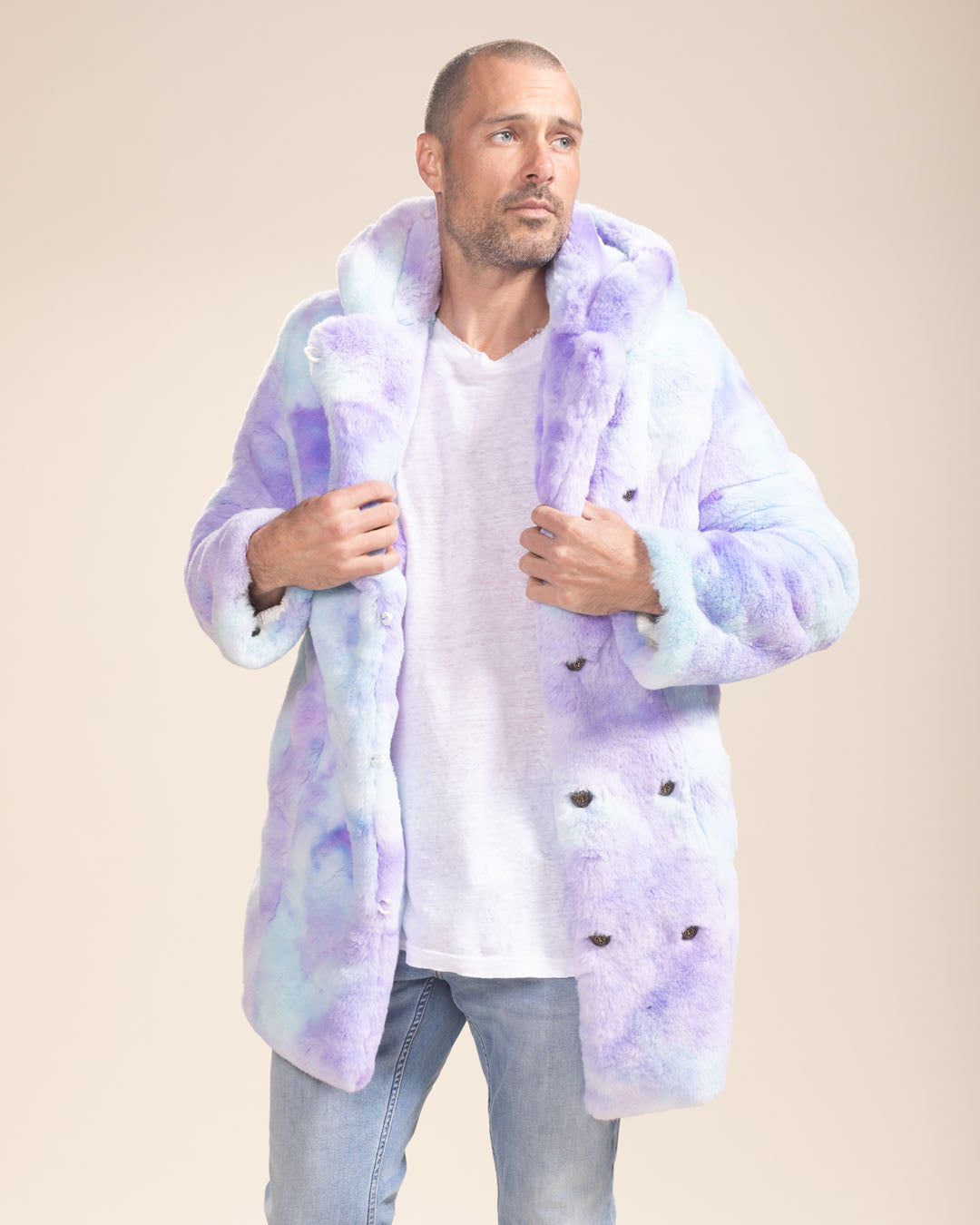 Mer-Cat Classic Collector Edition Faux Fur Coat | Men's