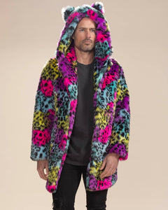 MensSpiritHoodNeonGraffitiLeop