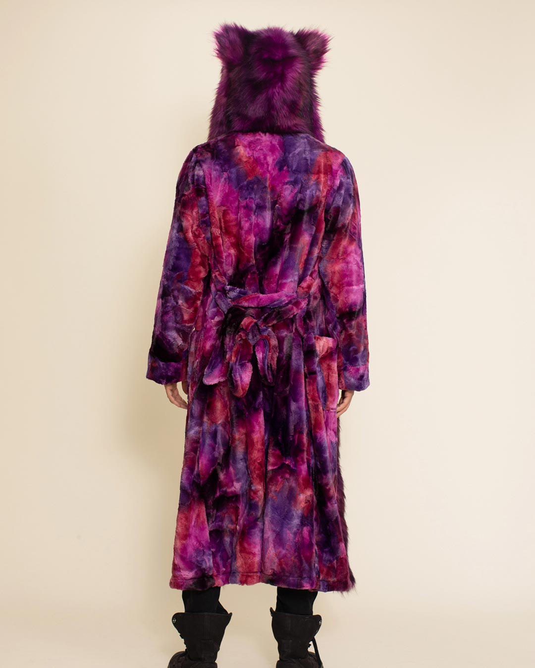 purple hooded dressing gown OLIVIA ROCCO Women's Hooded Plush Fleece Dressing Gown Ultra-Soft Velv