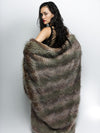 NightHawk Faux Fur Throw Blanket