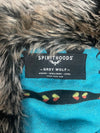 *Almost Purfect* Faux Fur Large Blanket | Grey Wolf (ap1)