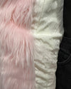 *Sample* Classic Pink Faux Fur Coat | Flamingo Wolf -X-Small