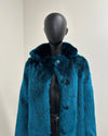 *One Of A Kind* Luxe Faux Fur Long Coat | Royal Wolf - X-Small
