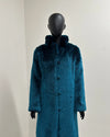 *One Of A Kind* Luxe Faux Fur Long Coat | Royal Wolf - X-Small