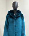 *One Of A Kind* Luxe Faux Fur Long Coat | Royal Wolf - X-Small