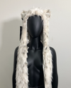 Almost Purfect Faux Fur SpiritHood | Baby Snow Leopard