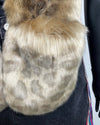 *Almost Purfect* Faux Fur SpiritHood | African Golden Cat