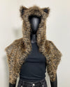 *Last Stock* Classic Faux Fur Shawl | Savannah Cat