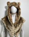 *Almost Purfect* Classic Luxe Faux Fur Shawl | African Golden Cat