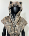 *Almost Purfect* Classic Faux Fur Shawl | Dire Wolf