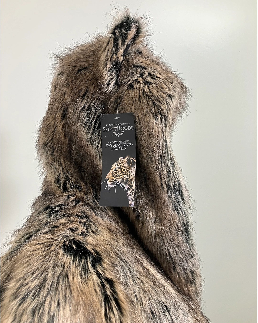 *Almost Purfect* Classic Faux Fur Shawl | Dire Wolf