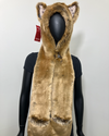 *Last Stock* Dia De Los Muertos Luxe C.E Faux Fur SpiritHood | Coyote