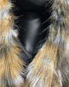 Last Stock Collector Edition Faux Fur SpiritHood | Brindle Wolf