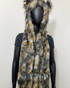 Last Stock Collector Edition Faux Fur SpiritHood | Brindle Wolf