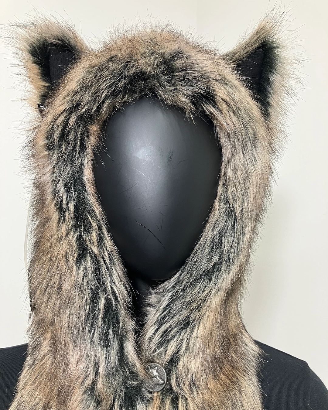 *Almost Purfect* Faux Fur SpiritHood | Dire Wolf