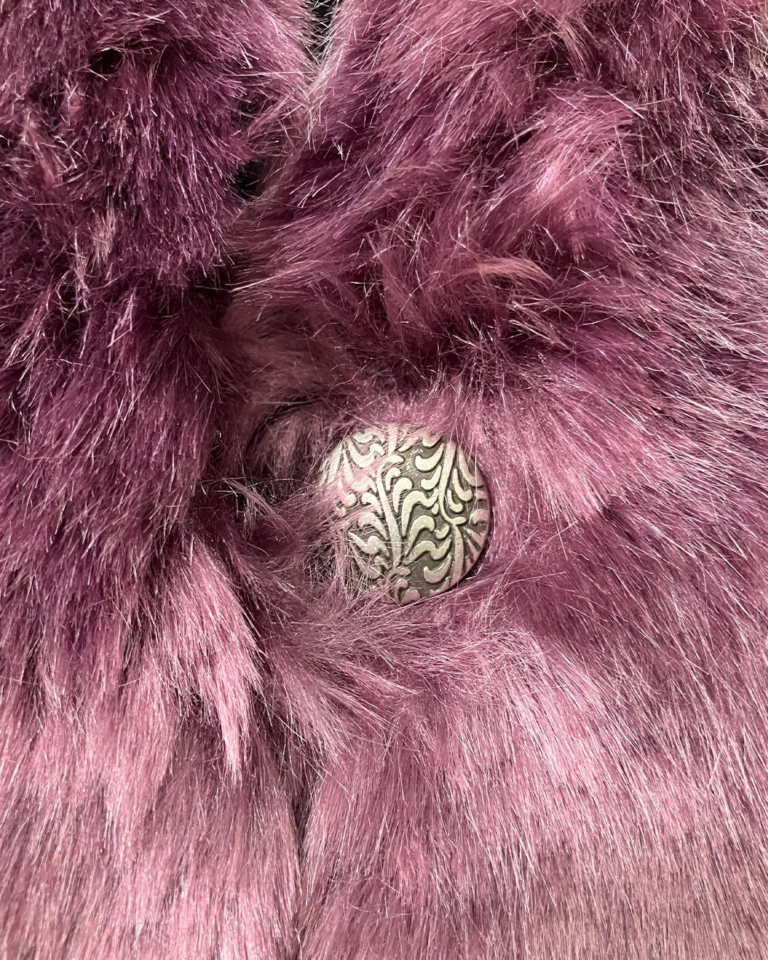 *Almost Purfect* Luxe Collector Edition Faux Fur SpiritHood | Lavender Wolf