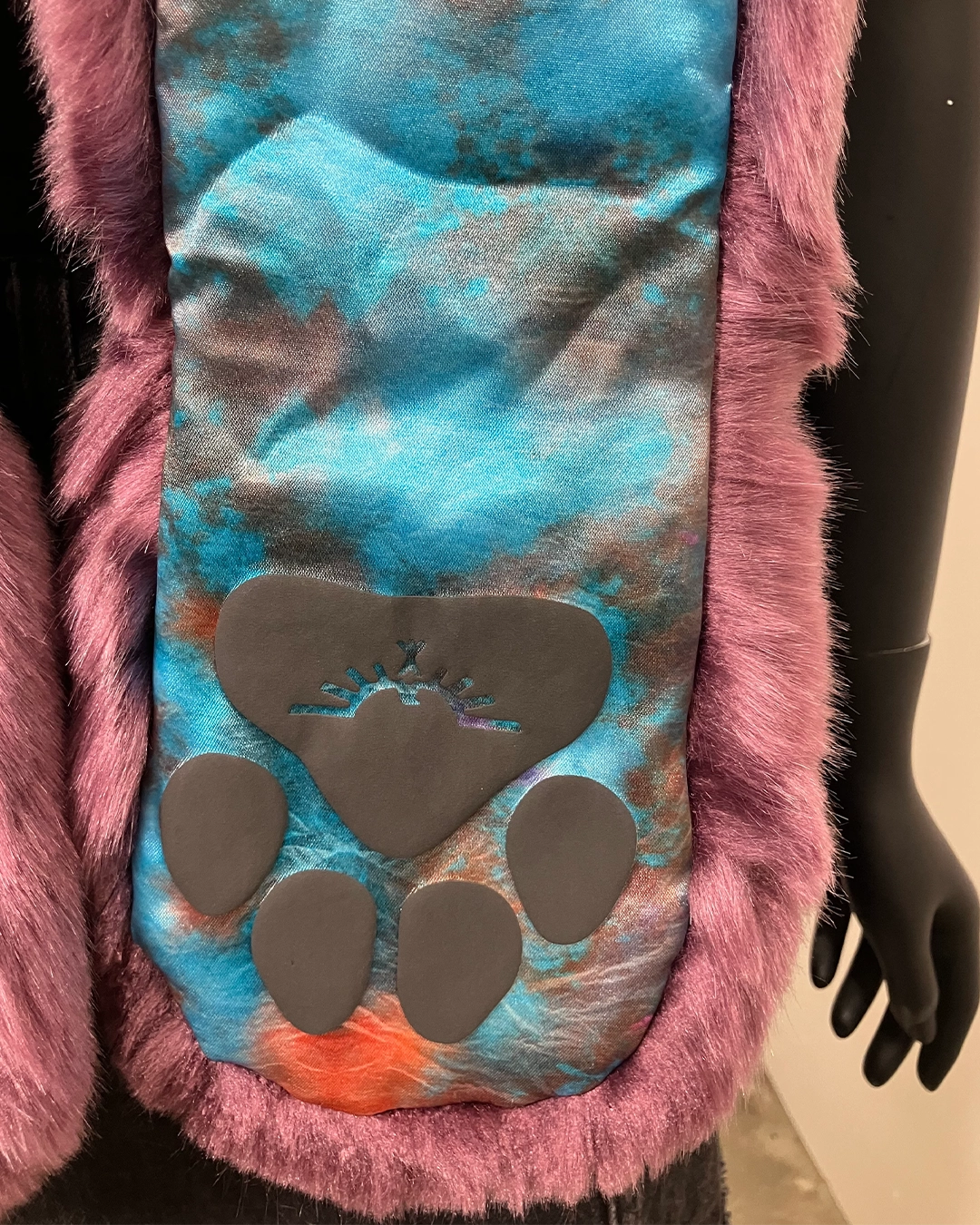 *Almost Purfect* Luxe Collector Edition Faux Fur SpiritHood | Lavender Wolf