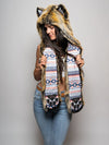Santa Fe Wolf Collector Edition SpiritHood on Woman