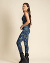 Women's Full Bodysuit Sleeveless | Green Sea Turtle