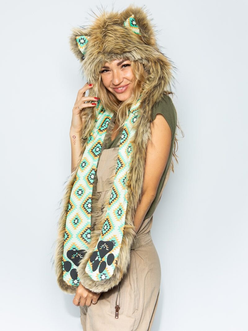 Golden Segera Wolf Collector Edition SpiritHood on Female