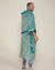 Firefly of the Sea Hooded Sequin Kimono | Men's