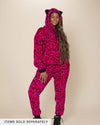 Pink Cheetah ULTRA SOFT Faux Fur Sweatpants | Women's