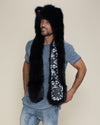 Santa Fe Black Wolf Luxe Collector Edition Faux Fur Hood | Men's